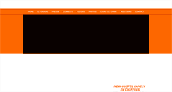 Desktop Screenshot of newgospelfamily.com